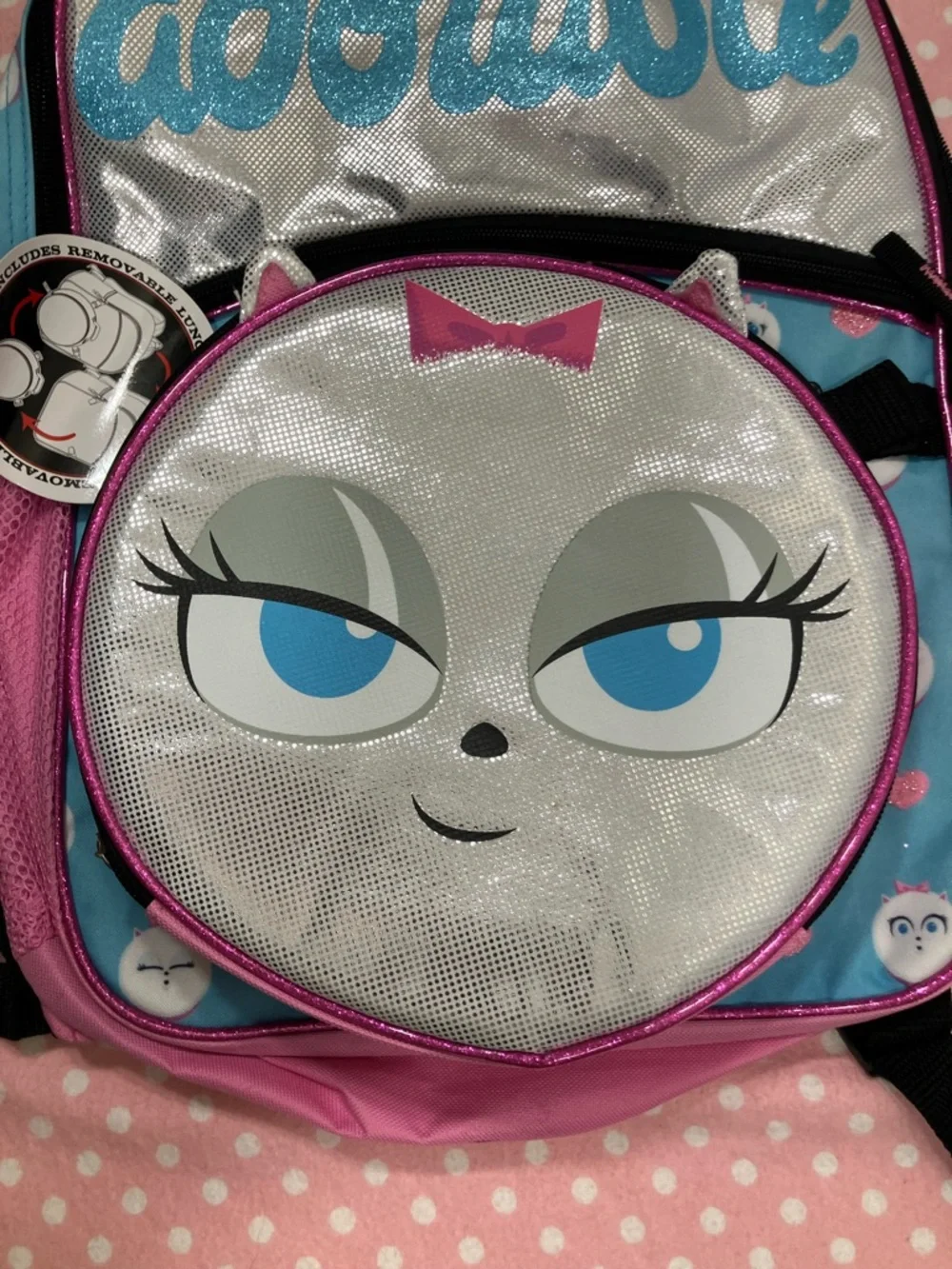 THE SECRET LIFE OF PETS 2 backpack, and lunch bag